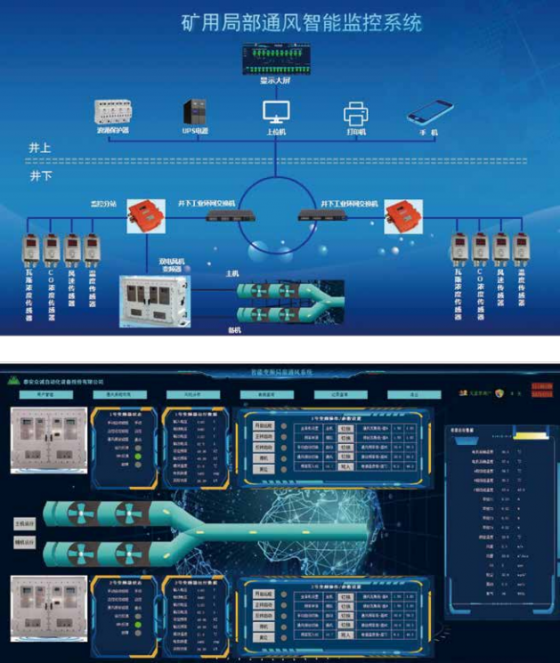 柳州礦用局部通風(fēng)智能監(jiān)控系統(tǒng)